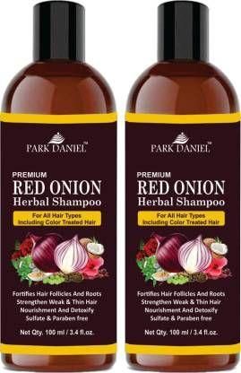 Park Daniel Red Onion Herbal Shampoo (Pack Of 2)