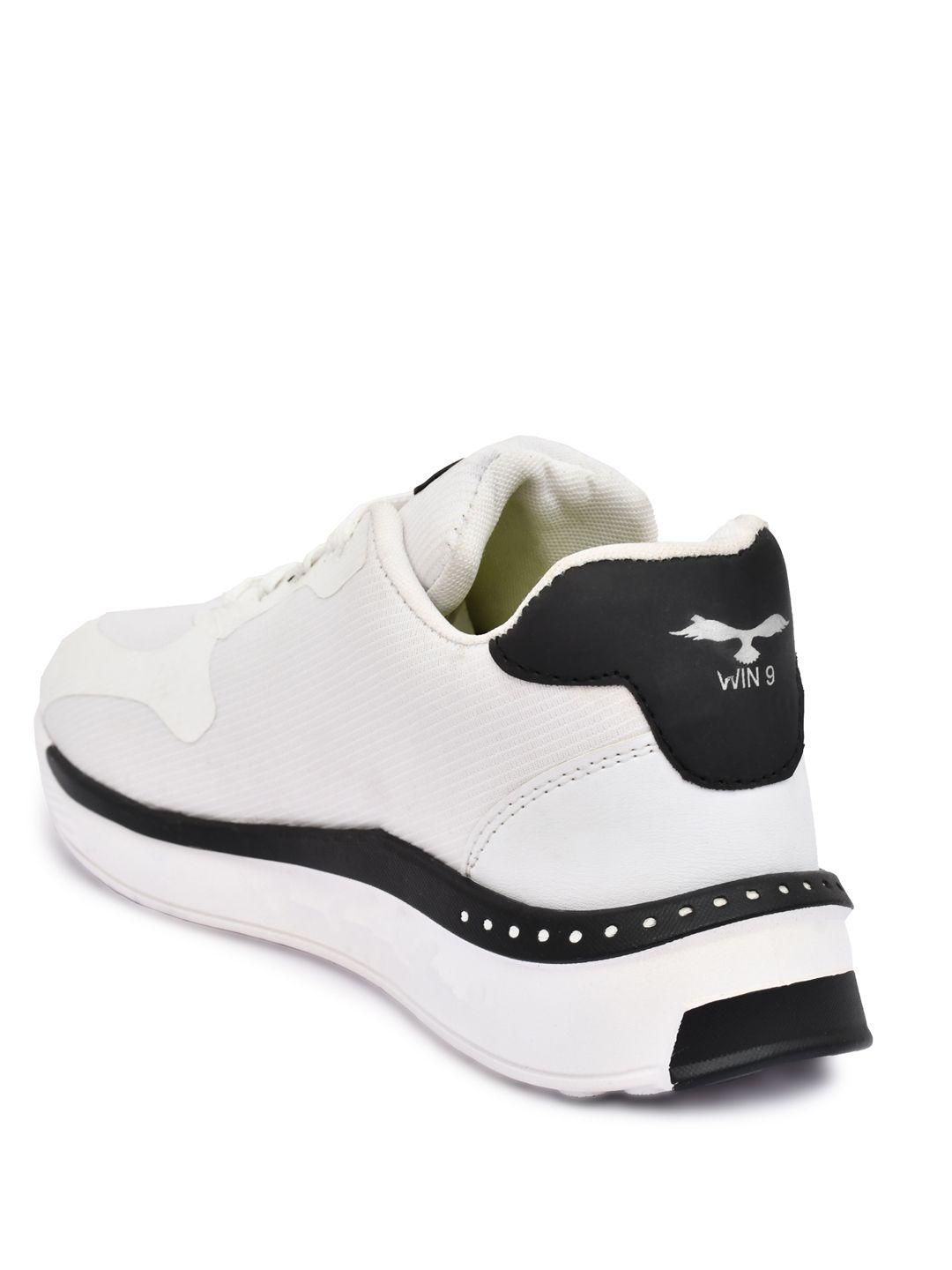 WIN9 Men Lightweight Trendy Walking Sneaker (White)