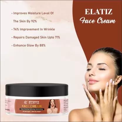Elatiz Face Cream For Deep Cleaning, Softening, Mousturising  (50 g)