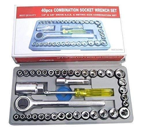 Screwdriver Tool Kit-Multipurpose 40 in 1 Screwdriver Socket Set and Bit Tool Kit Set