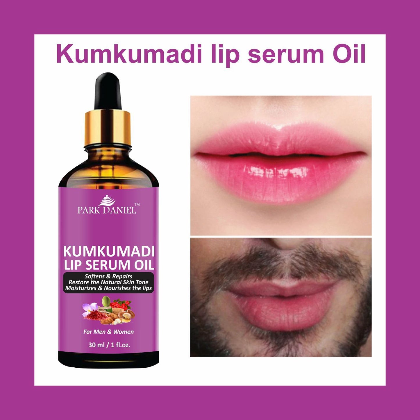 Park Daniel Kumkumadi lip serum (30 ml)